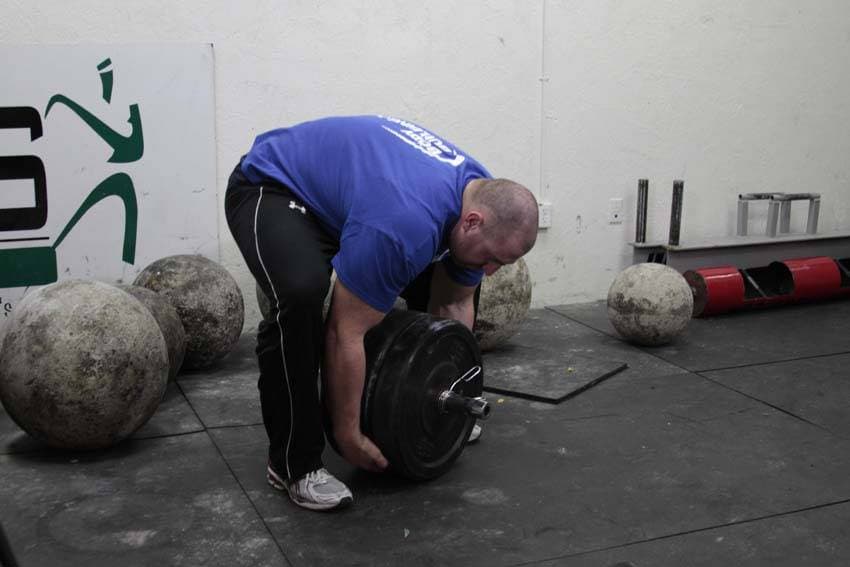 Atlas Stone Trainer — start position