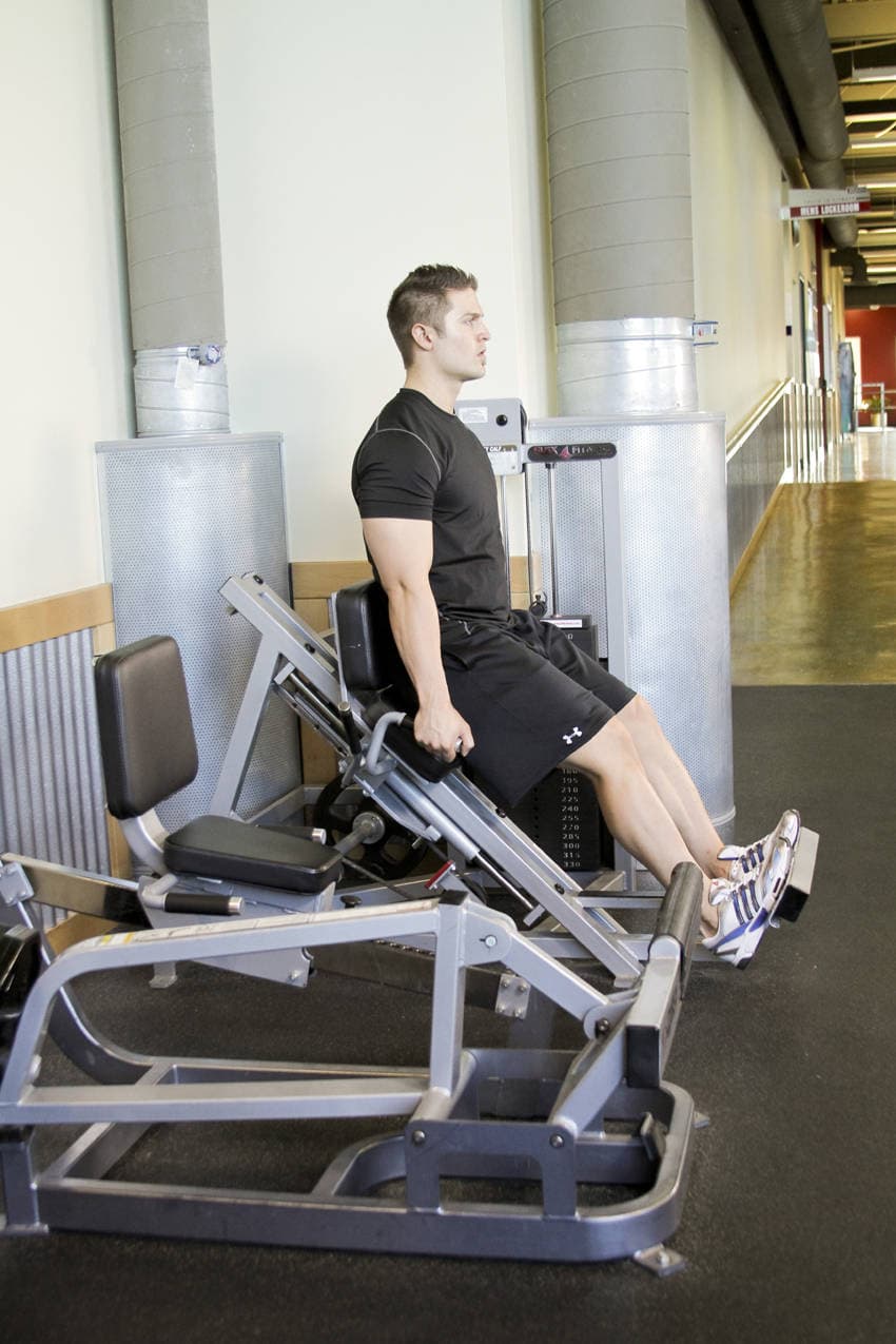Calf Press — start position