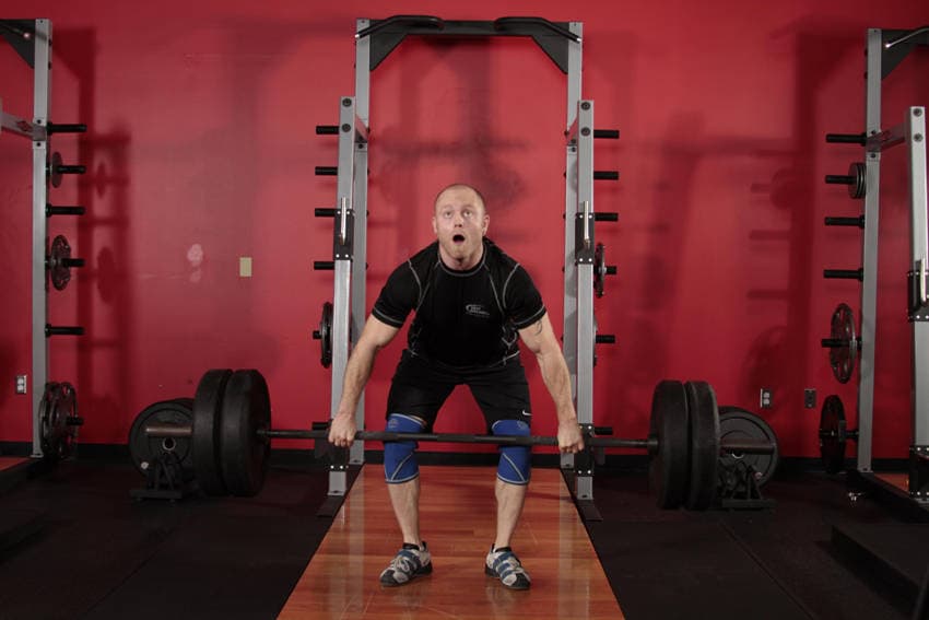 Clean and Jerk — start position