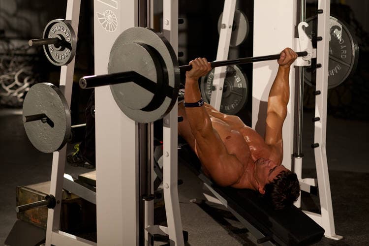 Decline Smith Press — start position