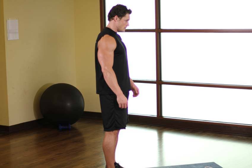 Elbows Back — start position