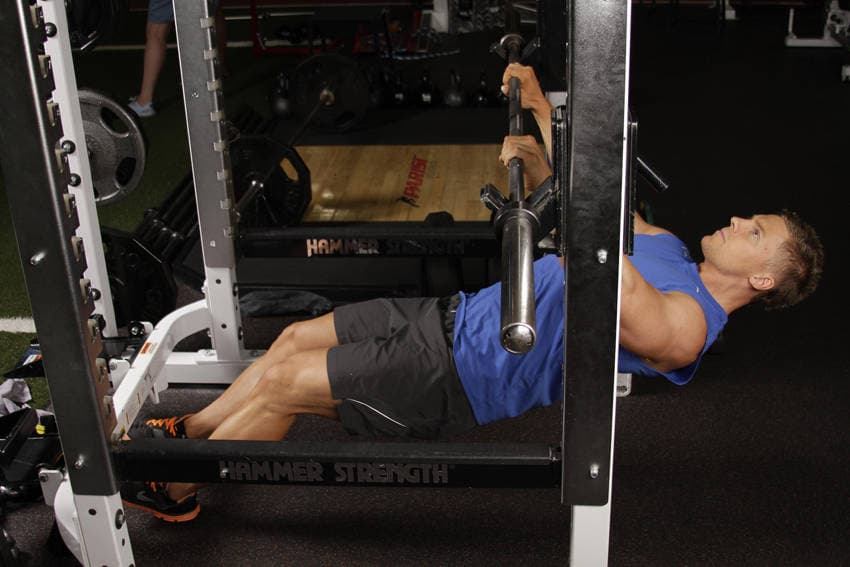 Inverted Row — start position