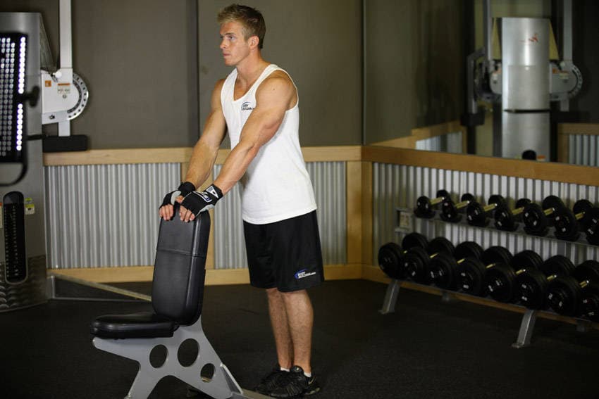 Leg Lift — start position