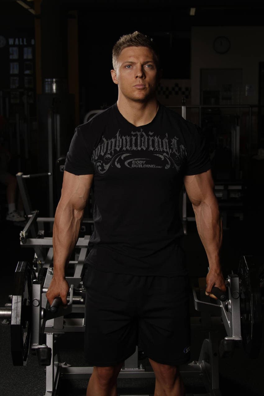 Leverage Shrug — start position