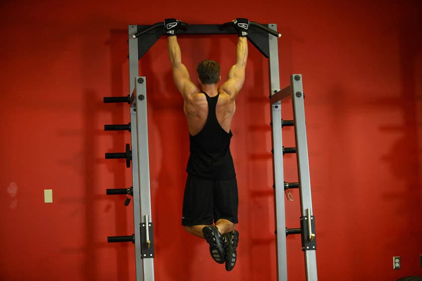 Pullups — start position