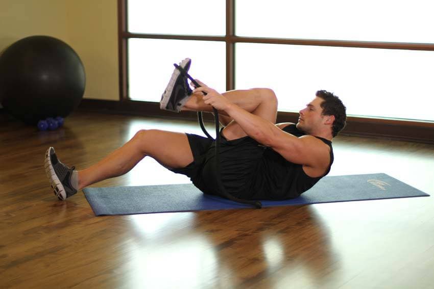 Quad Stretch — start position