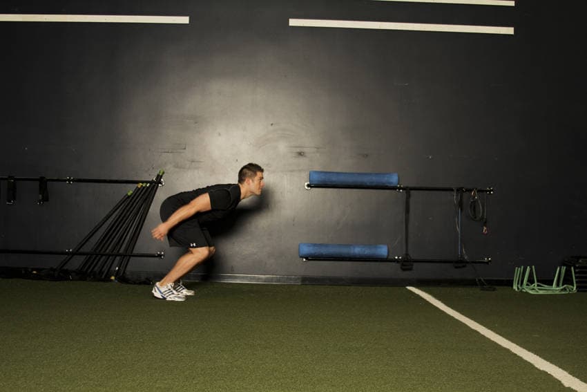 Standing Long Jump — start position