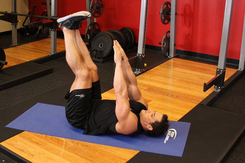Toe Touchers — start position
